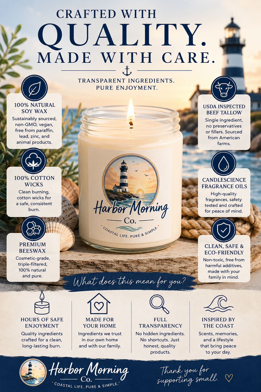 Built With Better Ingredients: The Harbor Morning Way