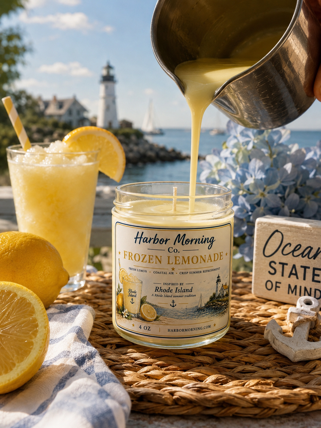 The Human Touch Behind Our Frozen Lemonade Candle