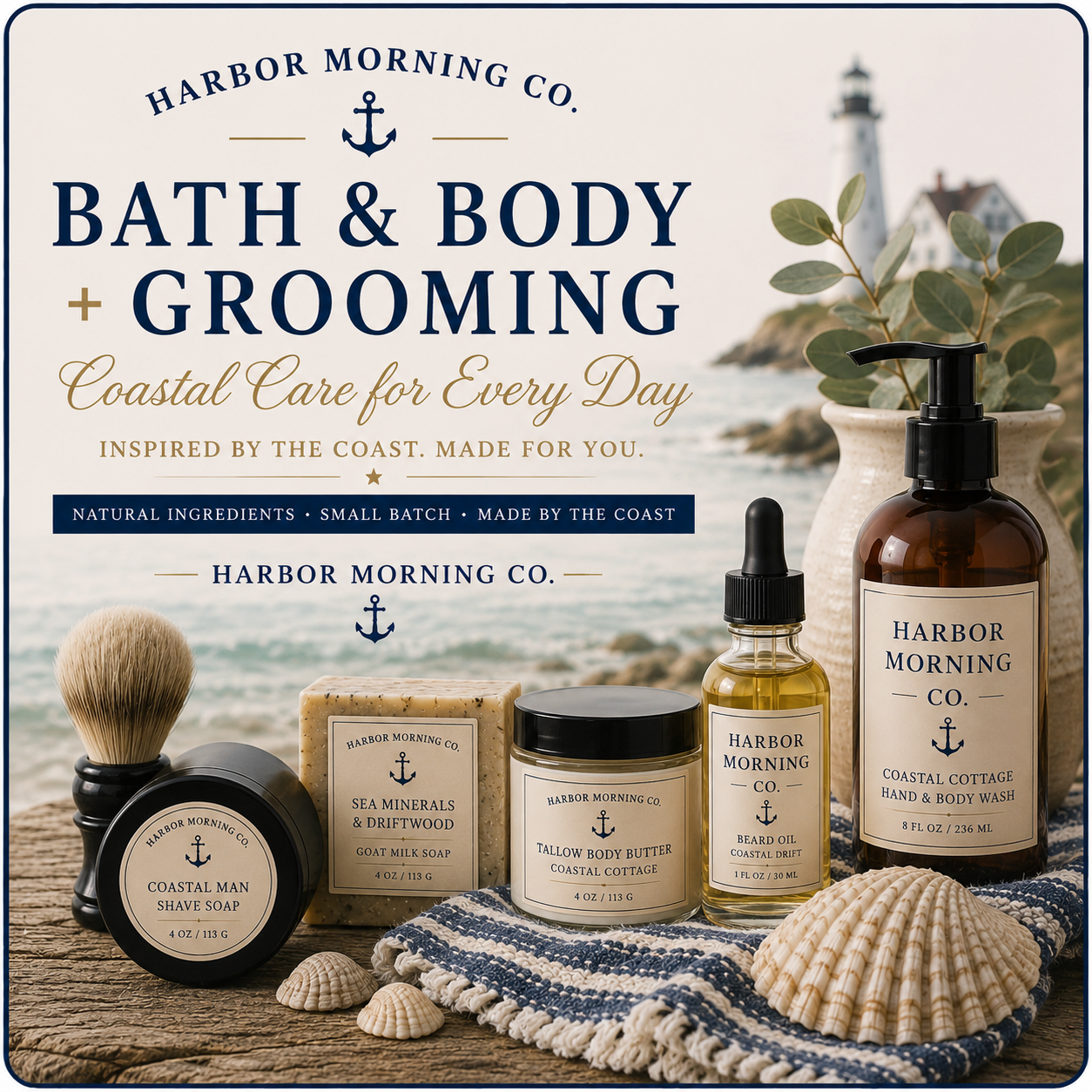 Bath & Body + Grooming