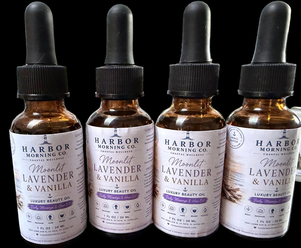 Moonlit Lavender & Vanilla Luxury Body & Massage oil