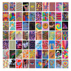 70 Sheets Poster Postcard Poster Decoration Painting