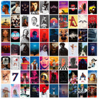 70 Sheets Poster Postcard Poster Decoration Painting