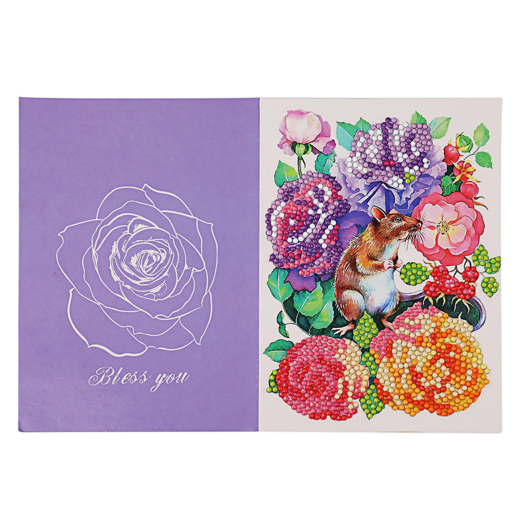 Home Fashion New Diamond Painting Postcard