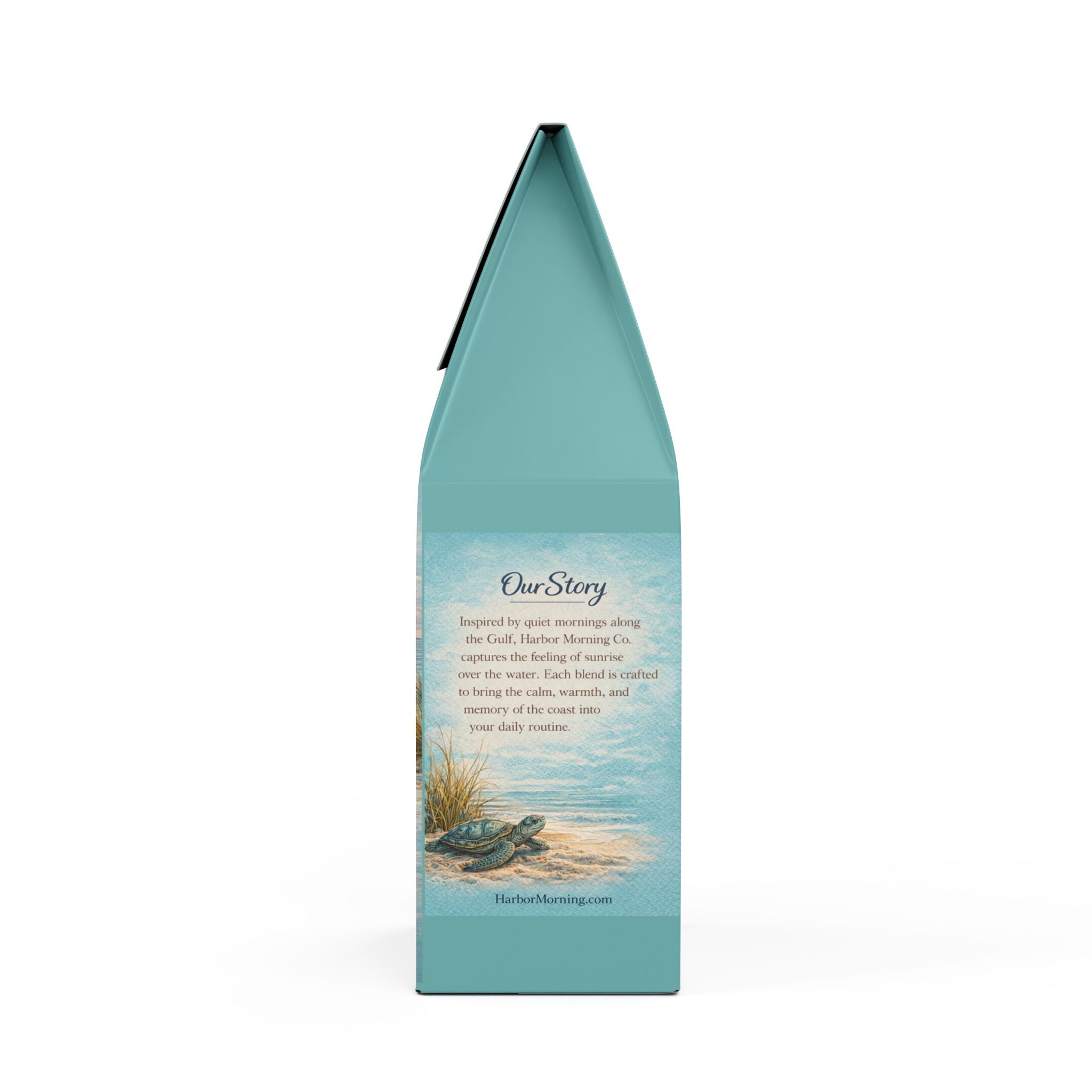 Harbor Morning Co. – Gulf Coast Sunshine Coffee | Coastal Medium Roast | Smooth, Citrus & Chocolate Notes | 12oz
