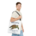 Sea Turtle Tote Bag – Coastal Life Beach Bag | Harbor Morning Co. | Ocean Lover Gift, Florida Coastal Tote