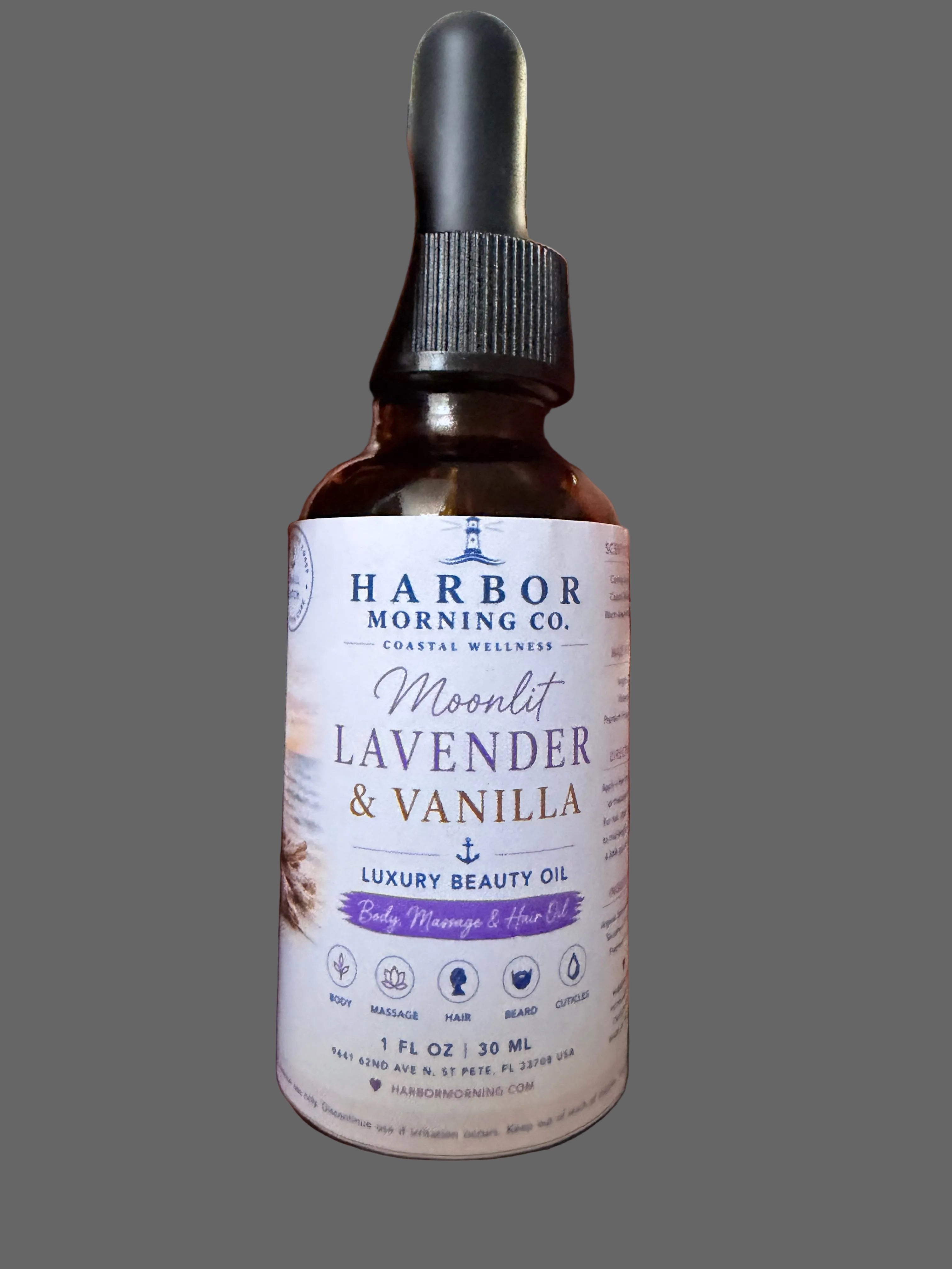 Moonlit Lavender & Vanilla Luxury Body & Massage oil