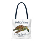 Sea Turtle Tote Bag – Coastal Life Beach Bag | Harbor Morning Co. | Ocean Lover Gift, Florida Coastal Tote