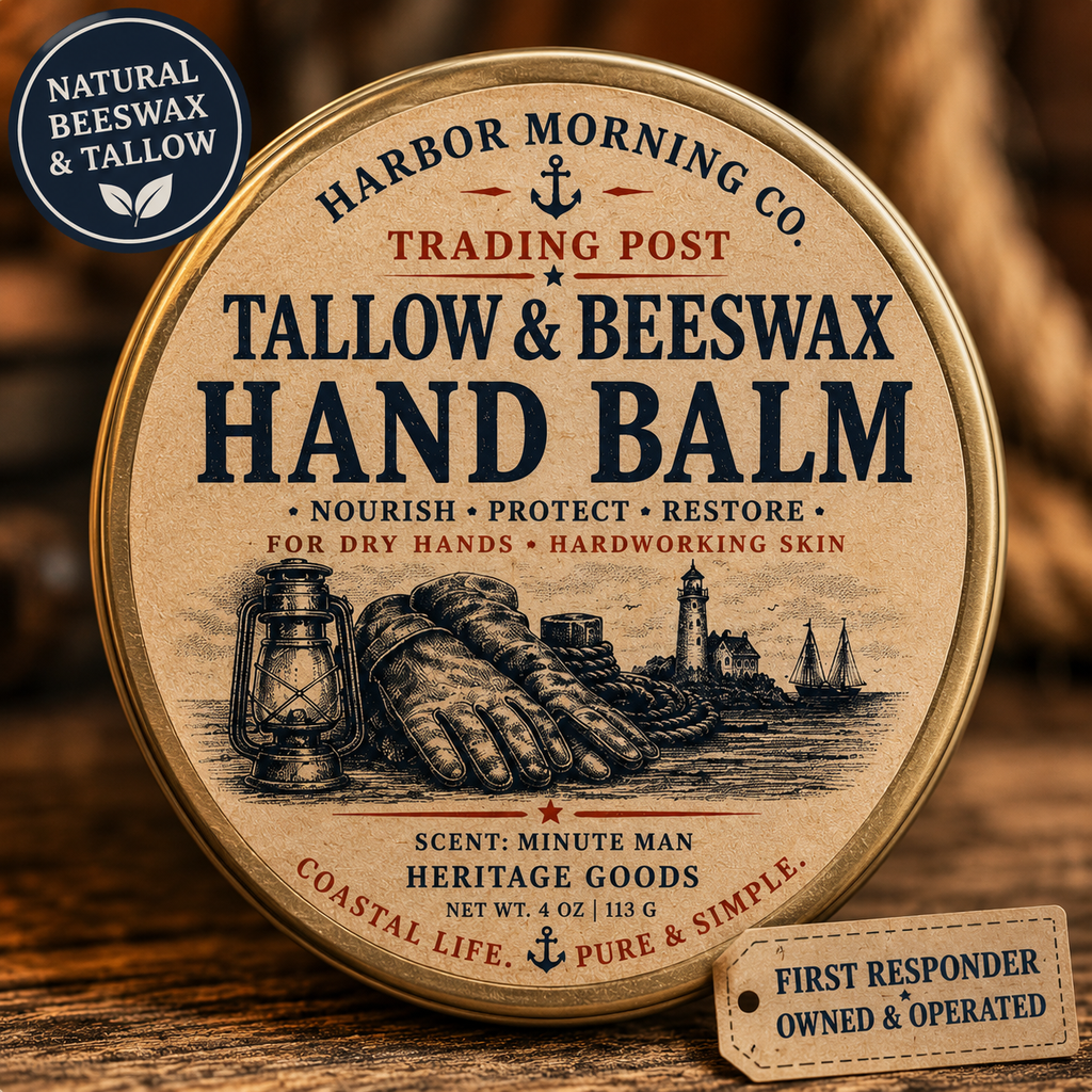 Patriot Hand Balm | Tallow & Beeswax Heritage Balm — 4 oz