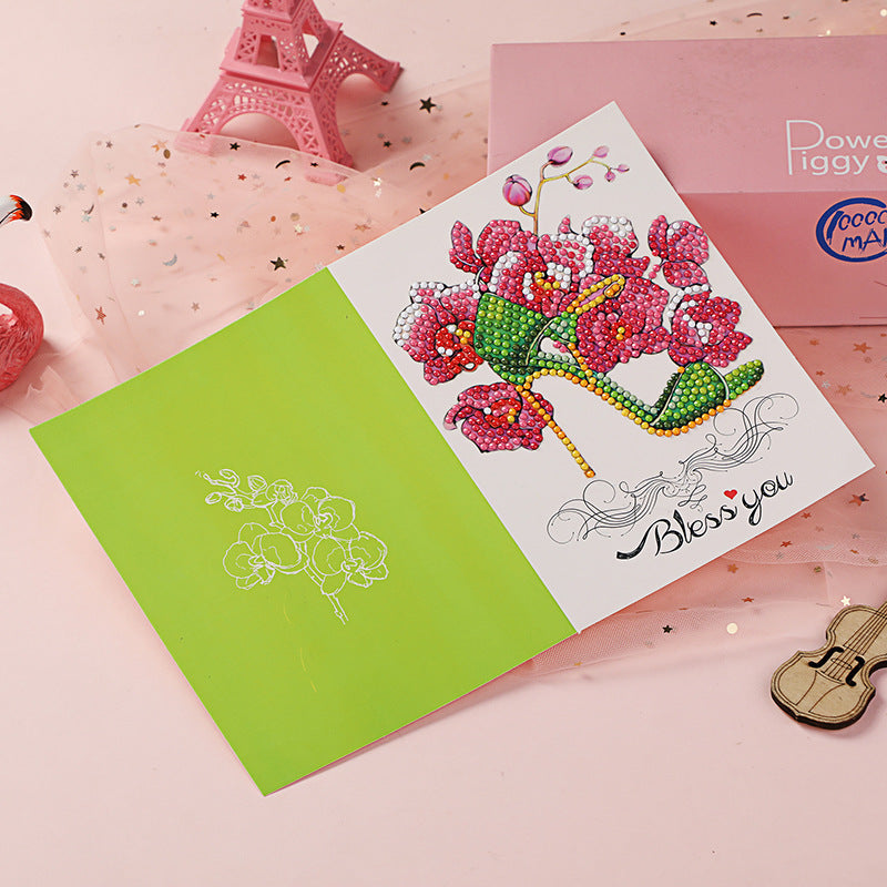 Home Fashion New Diamond Painting Postcard