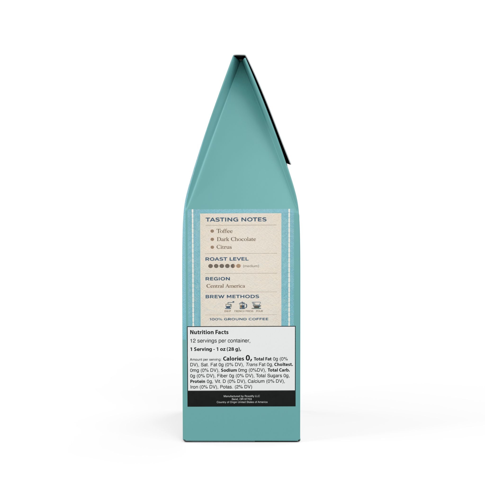 Harbor Morning Co. – Gulf Coast Sunshine Coffee | Coastal Medium Roast | Smooth, Citrus & Chocolate Notes | 12oz