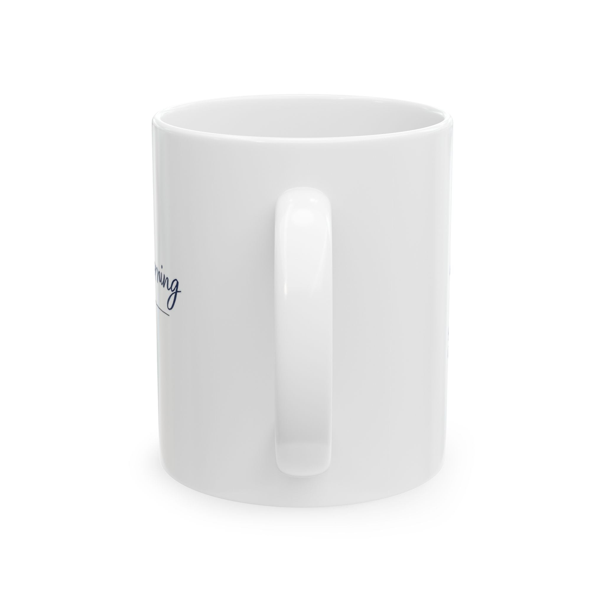 Harbor Morning Ceramic Mug – Nautical Fishing Quote Coffee Cup (11oz, 15oz)