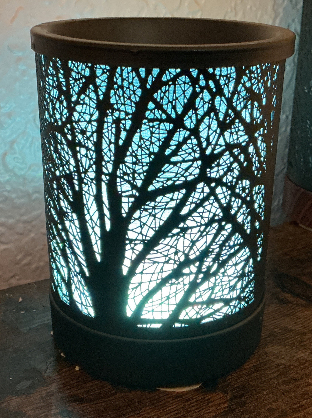 Wax warmer LED tree design