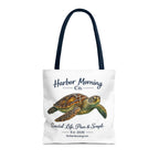 Sea Turtle Tote Bag – Coastal Life Beach Bag | Harbor Morning Co. | Ocean Lover Gift, Florida Coastal Tote