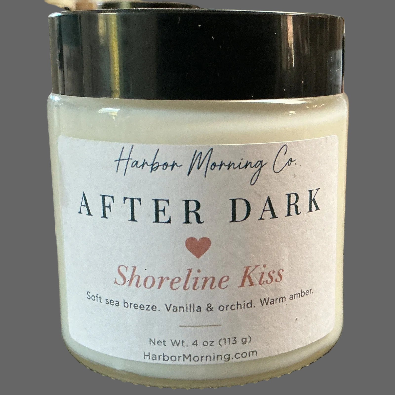 Shoreline Kiss 4 oz soy candle by Harbor Morning Co.