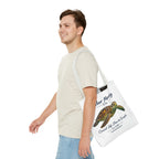 Sea Turtle Tote Bag – Coastal Life Beach Bag | Harbor Morning Co. | Ocean Lover Gift, Florida Coastal Tote
