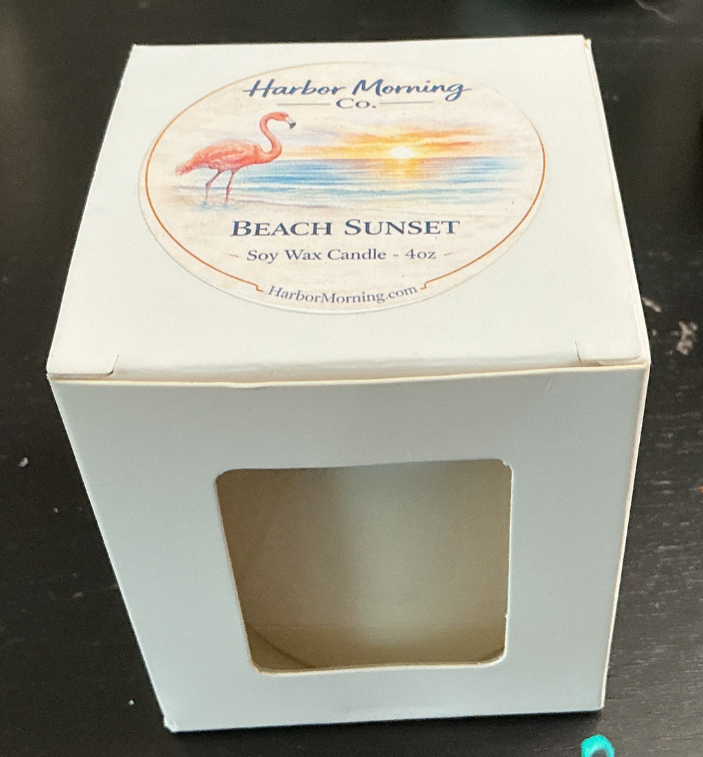 Beach Sunset Candle 4 oz