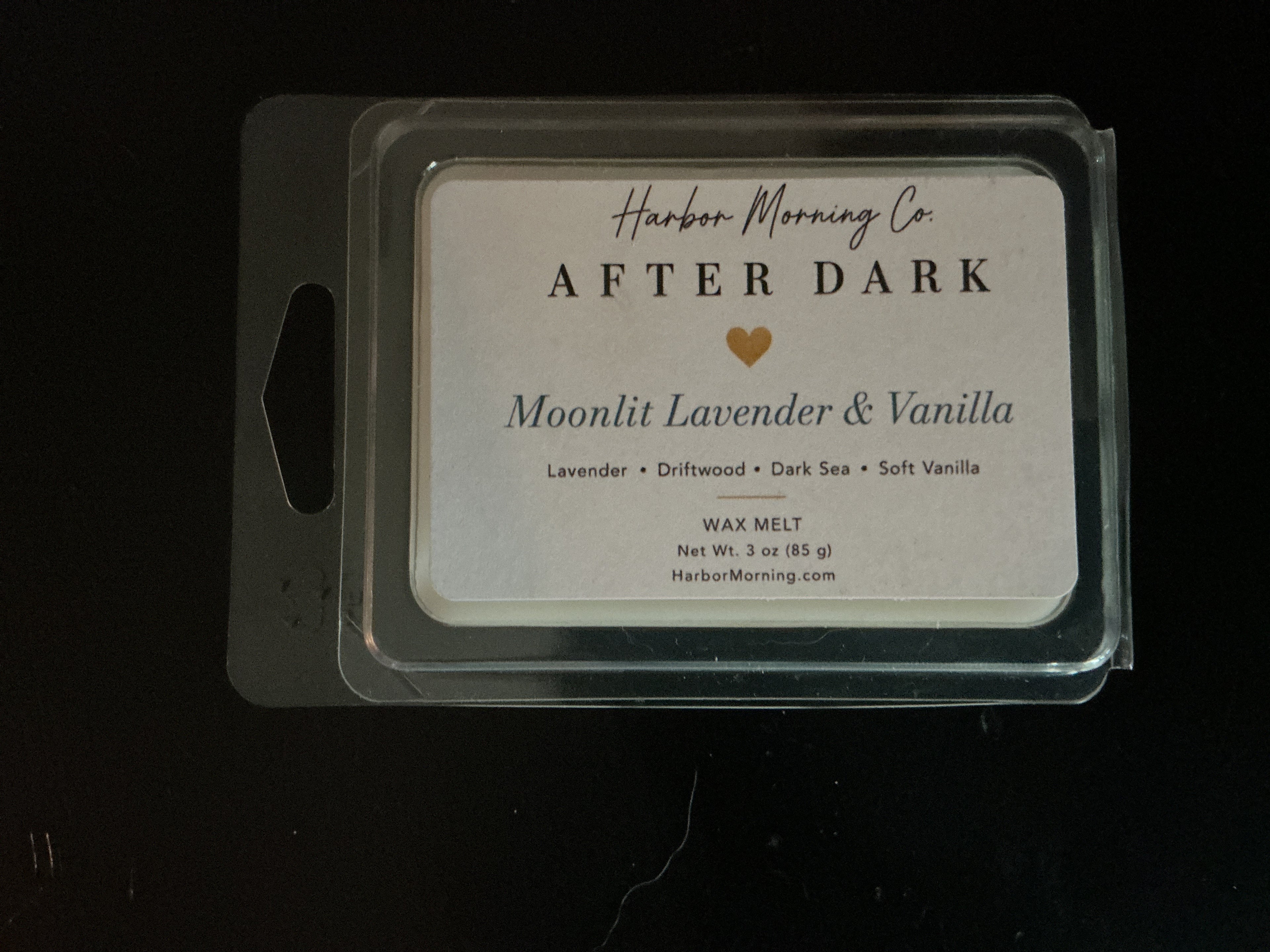 Moon light & vanilla- wax melt cubes 3oz