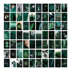 70 Sheets Poster Postcard Poster Decoration Painting