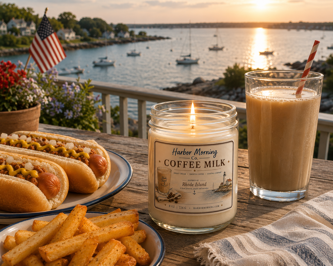 Coffee Milk Candle – Rhode Island Inspired