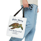 Sea Turtle Tote Bag – Coastal Life Beach Bag | Harbor Morning Co. | Ocean Lover Gift, Florida Coastal Tote