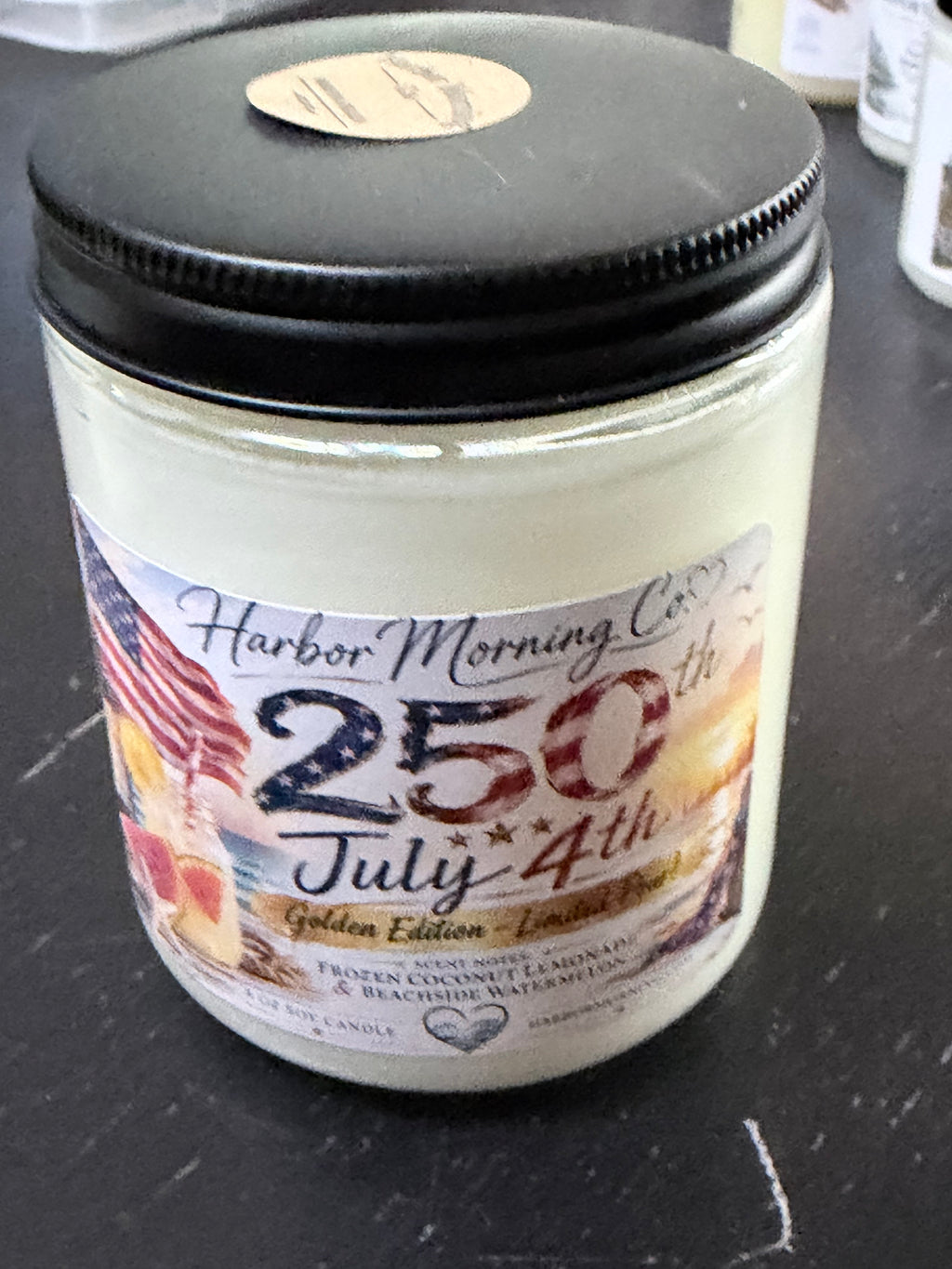 250th Special Edition  -Fourth of July Candle  8oz–