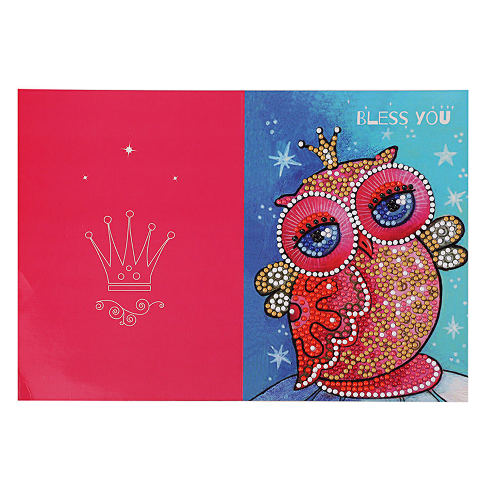 New Diamond Painting Postcard Birthday Card