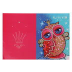 New Diamond Painting Postcard Birthday Card