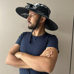 Summer Hat with Solar Powered Fans