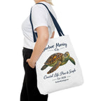 Sea Turtle Tote Bag – Coastal Life Beach Bag | Harbor Morning Co. | Ocean Lover Gift, Florida Coastal Tote