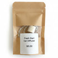 Fresh Start car diffuser by Harbor Morning Co.