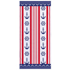 Coastal / Nautical Themed Beach Towel