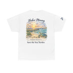 Harbor Morning Sea Turtle Tee — ‘Save the Sea Turtles’ Madeira Beach Graphic Shirt