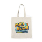 Mad Beach Canvas Tote — Retro Surf Design