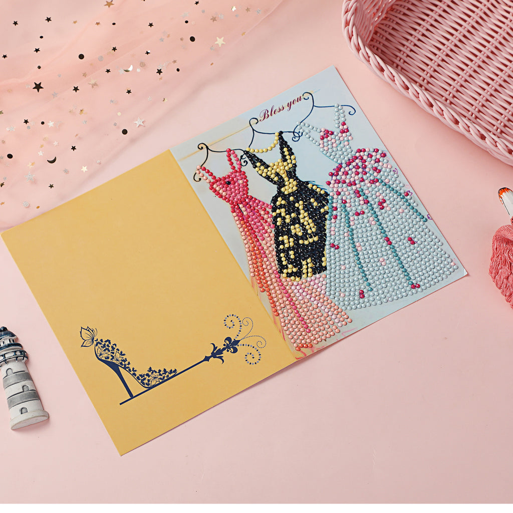 Home Fashion New Diamond Painting Postcard