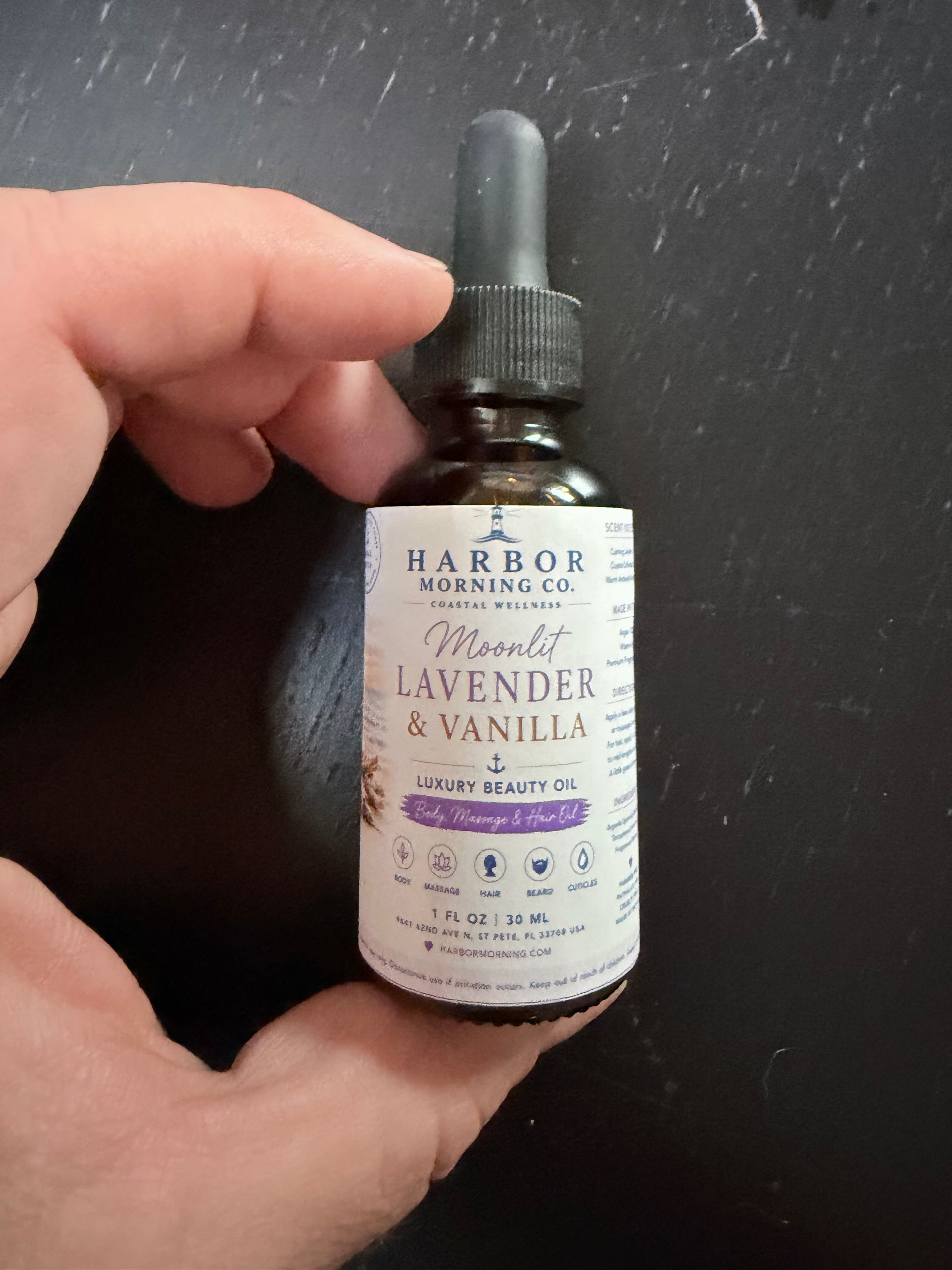 Moonlit Lavender & Vanilla Luxury Body & Massage oil