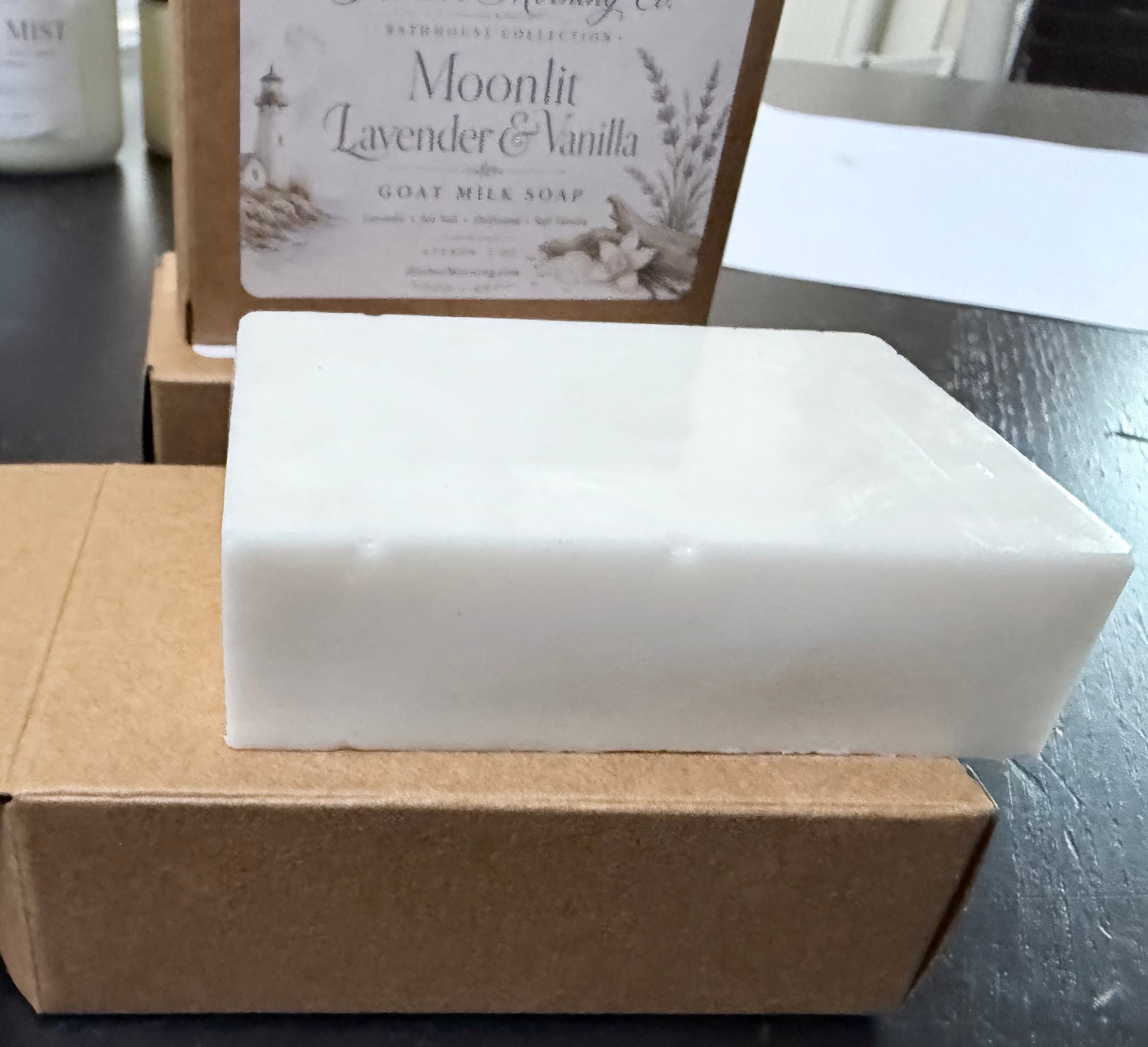 Harbor Morning Co. Moonlit Lavender & Vanilla goat milk soap