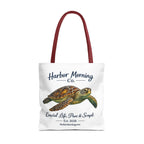 Sea Turtle Tote Bag – Coastal Life Beach Bag | Harbor Morning Co. | Ocean Lover Gift, Florida Coastal Tote