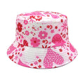 Floral Design Double-sided Bucket Hat