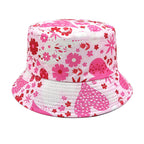 Floral Design Double-sided Bucket Hat