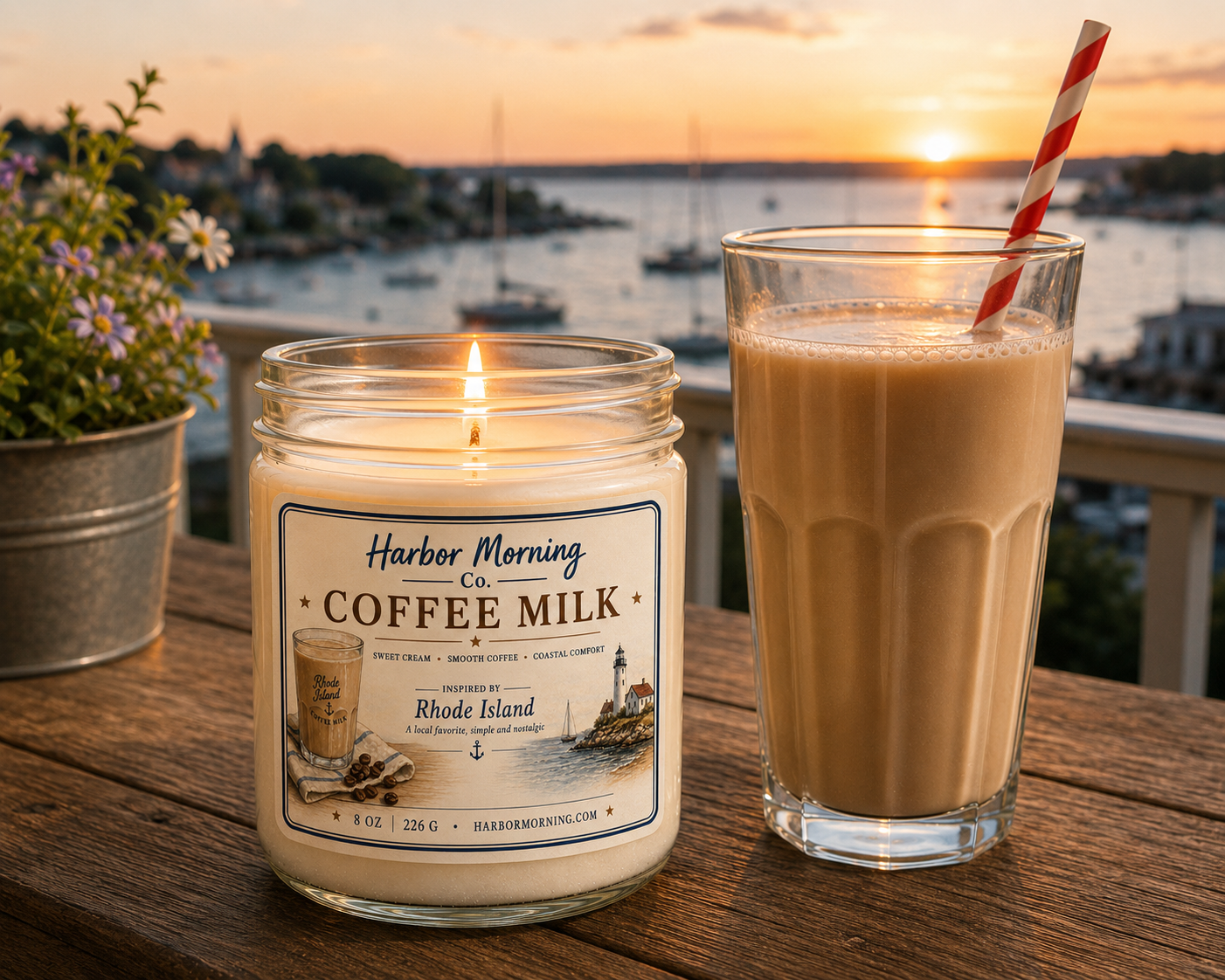 Coffee Milk Candle – Rhode Island Inspired