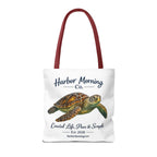 Sea Turtle Tote Bag – Coastal Life Beach Bag | Harbor Morning Co. | Ocean Lover Gift, Florida Coastal Tote