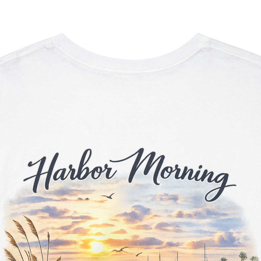 Harbor Morning Sea Turtle Tee — ‘Save the Sea Turtles’ Madeira Beach Graphic Shirt