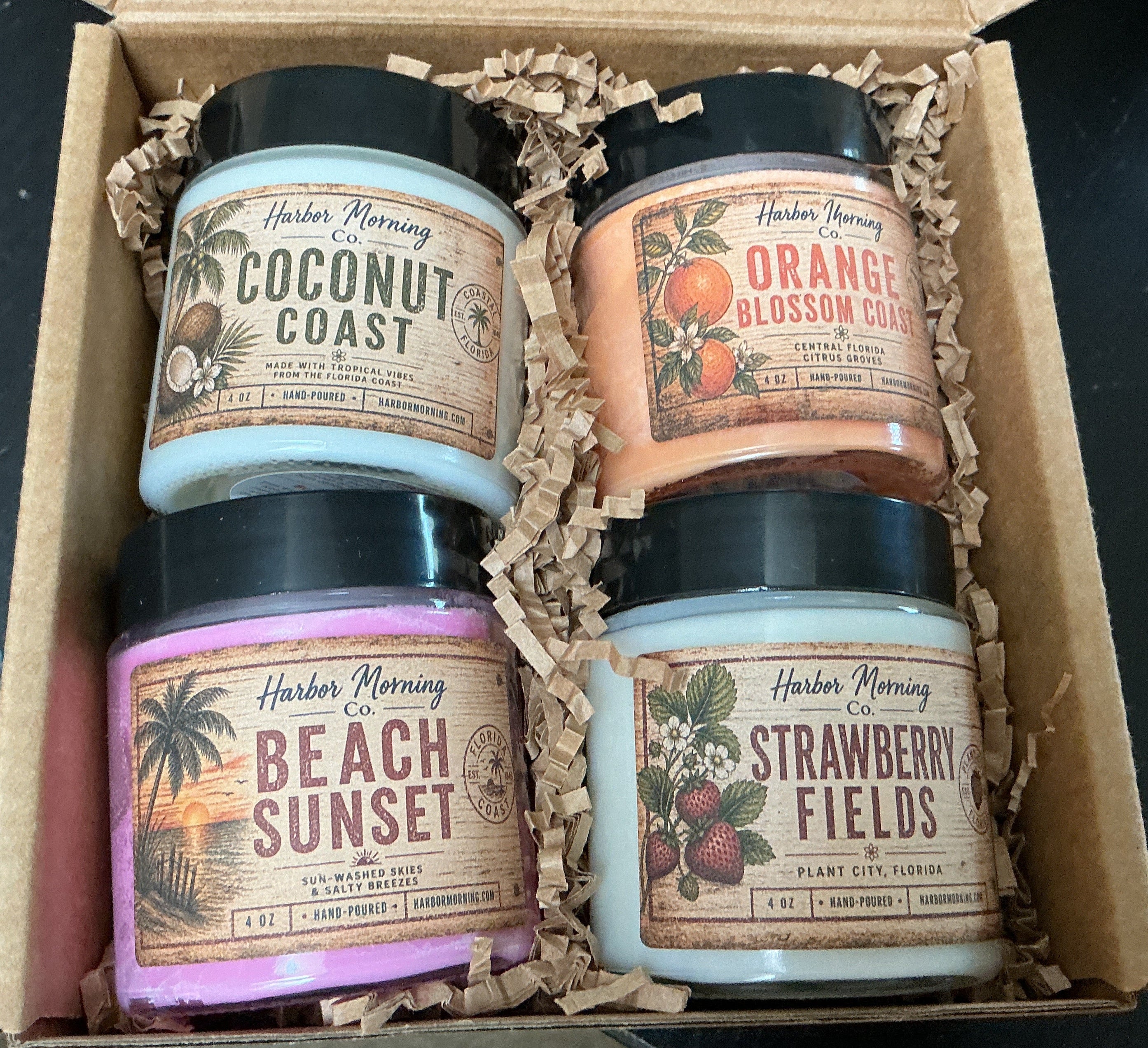 The I-4 Tour Candle Flight/Road Trip Box | Florida Scent Road Trip Set
