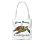 Sea Turtle Tote Bag – Coastal Life Beach Bag | Harbor Morning Co. | Ocean Lover Gift, Florida Coastal Tote