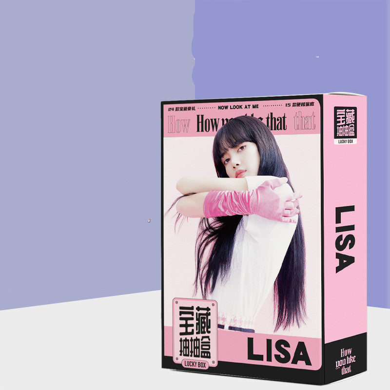 LISA Treasure Drawer Box Postcard