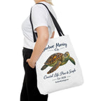 Sea Turtle Tote Bag – Coastal Life Beach Bag | Harbor Morning Co. | Ocean Lover Gift, Florida Coastal Tote