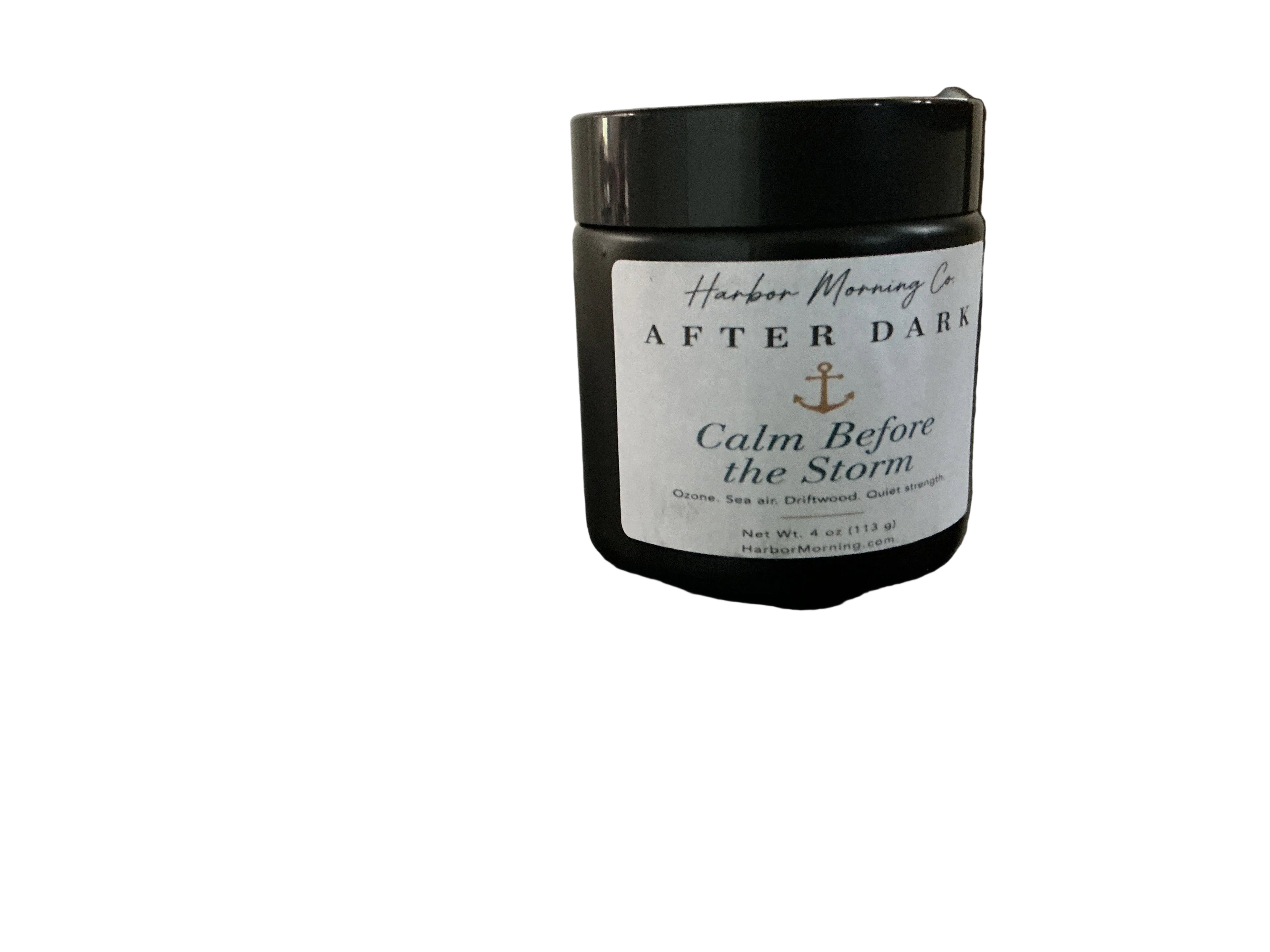 Calm Before the Storm 4 oz soy candle by Harbor Morning Co.