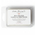 Sea Salted Vanilla & Driftwood soy wax melt cubes