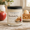 Boardwalk Pie 8 oz soy candle by Harbor Morning Co.