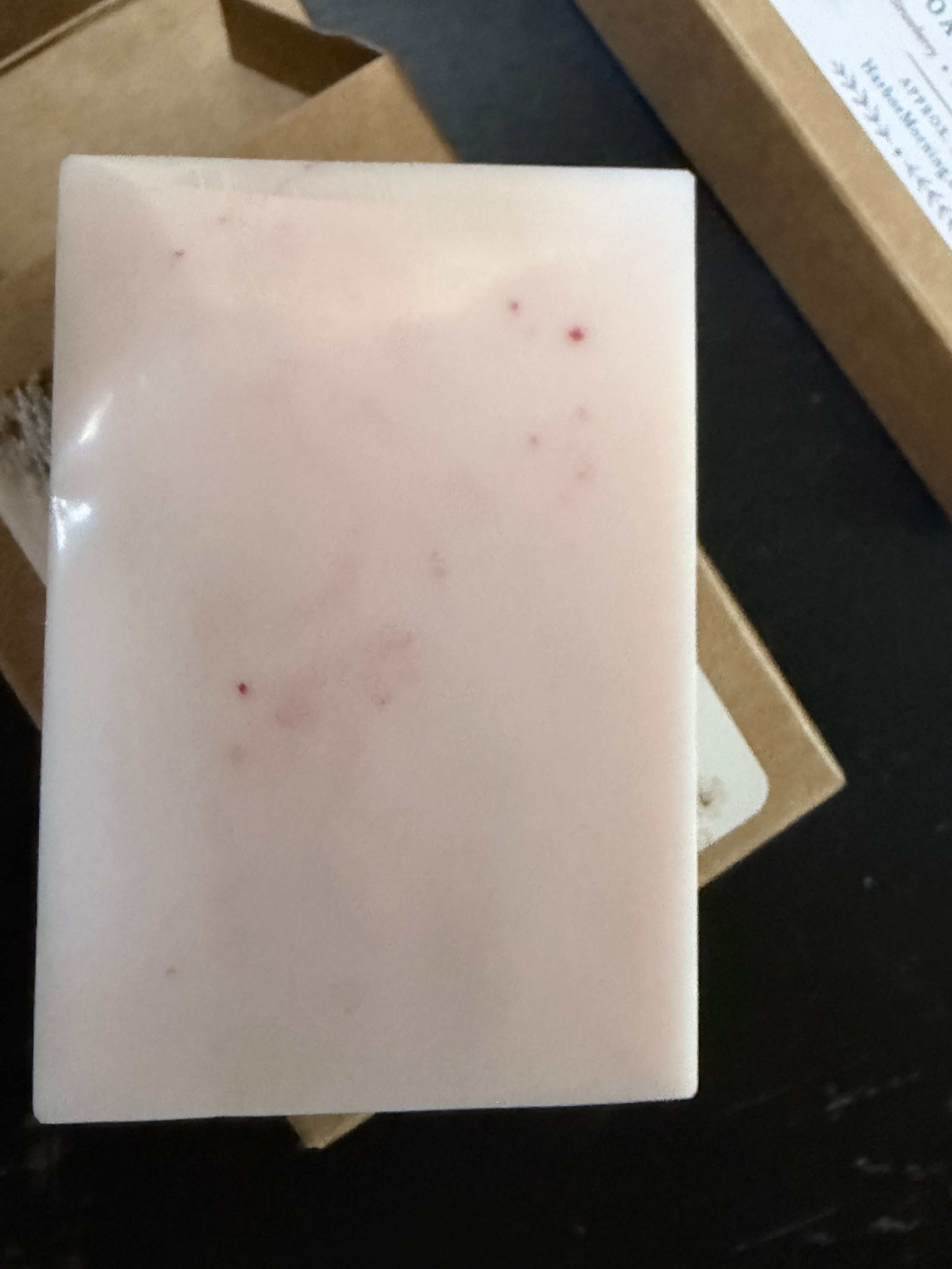 Strawberry Fields | Goat Milk Soap | Ocean Air, Driftwood & Strawberry Vanilla | Handmade by Harbor Morning Co.
